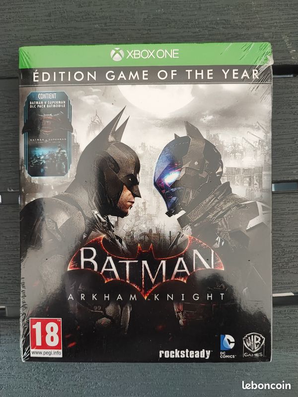 Jeu Xbox 360 Batman Arkha City en boite, complet
