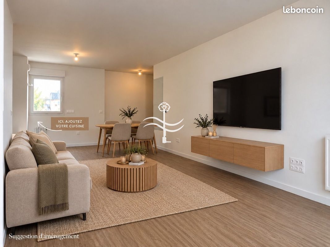 Appartement 2 pièces 49 m² · à Ouistreham · 49 m² · 230 000 €