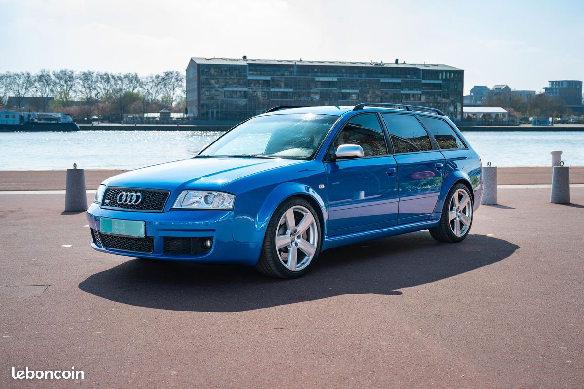 Audi RS6 Plus V8 4.2 480ch / N°31 / Bleu Sprint / Suivi Audi intégral / Même propriétaire depuis 15 ans / 🇫🇷 (image 1)