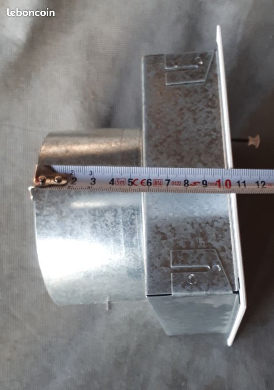 Bouche soufflage obturable cheminée bois NEUF (image 3)