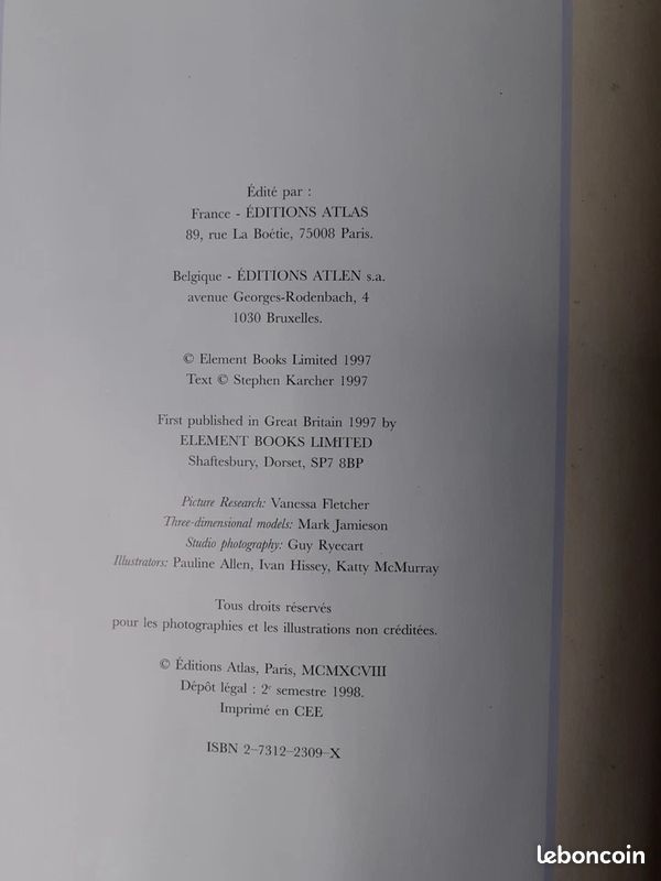 Le Grand Livre De La Divination - de Stephen Karcher aux édition atlas (image 5)