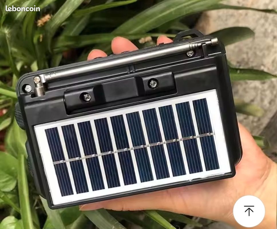 Mini Radio Portable Dab-Fm Radio À Manivelle Solaire Haut-Parleur