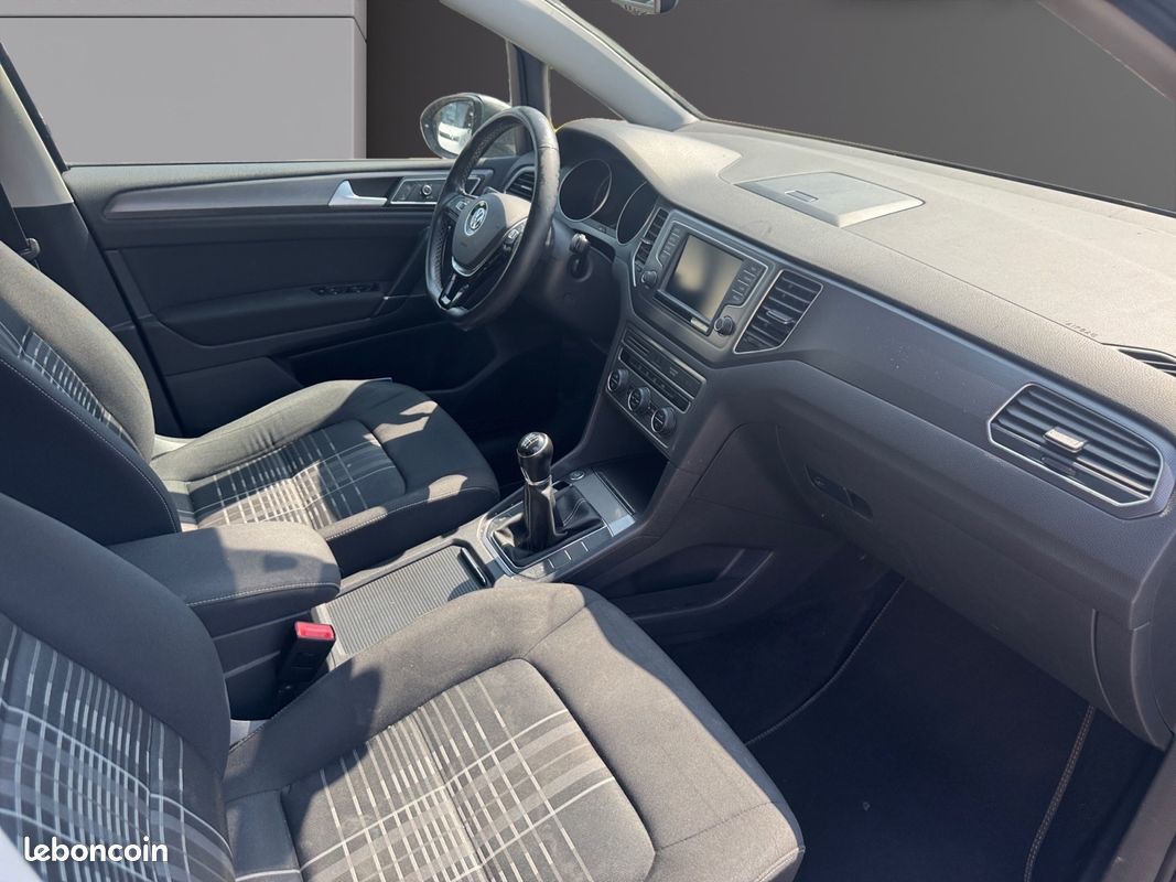 VOLKSWAGEN GOLF SPORTSVAN VII 1.4 TSI 150 LOUNGE Caméra de Recul Climatisation Garantie 12 mois (image 9)
