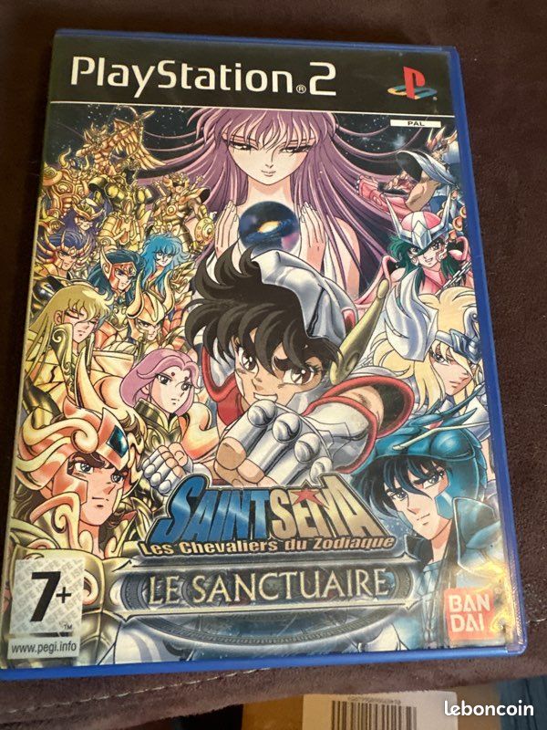 Jeu PS2 Saint Seiya : Le Sanctuaire - Version Française, Très Bon état, Sorti En 2004
