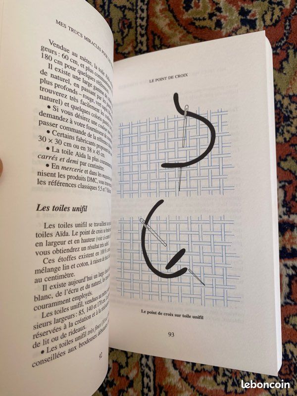 Livre mes trucs miracles pour les travaux d’aiguille d’Anne-Marie Peysson (image 11)