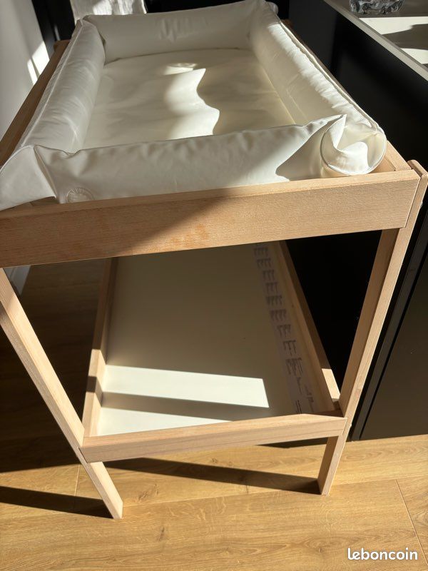 Table à langer IKEA SNIGLAR avec matelas à langer (image 1)