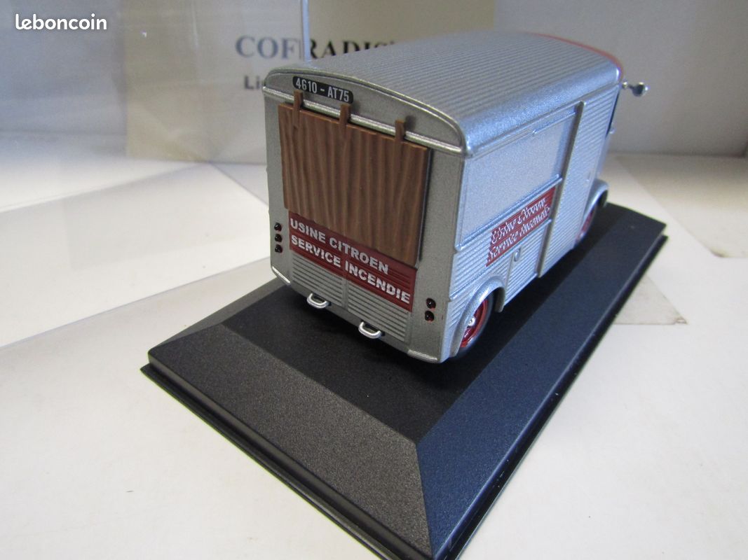 Miniature Citroën Type H Cacolac Tour De France 1/43 - Édition Hachette, Modèle TDF34, Neuf Sous Boîte | Collection Automobile