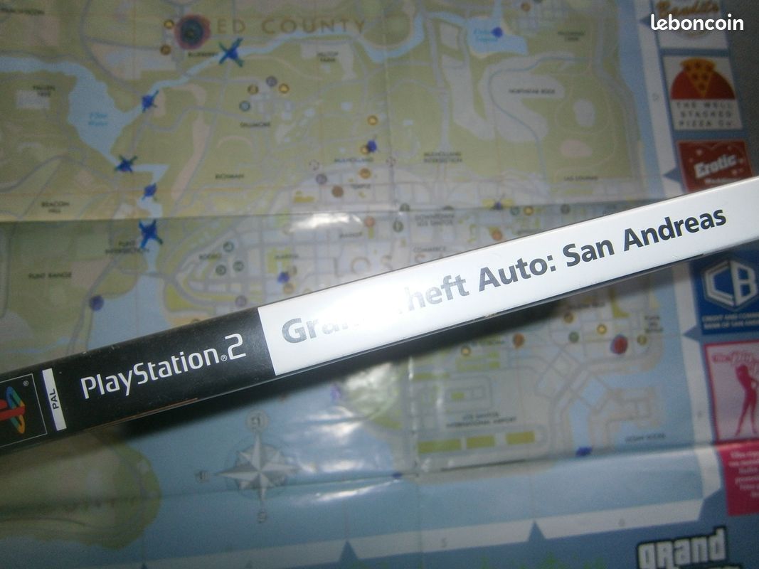 DVD PlayStation 2 * RARE * Grand Thetft Auto * SanAndreas (image 6)