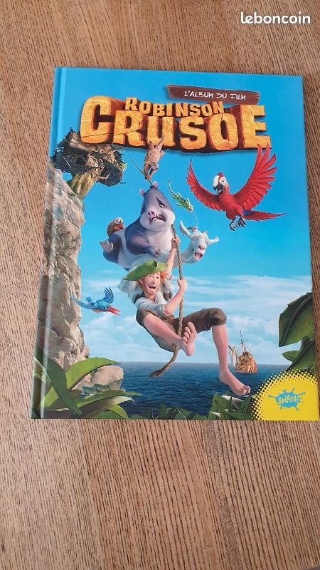 Livre robinson crusoé (image 1)