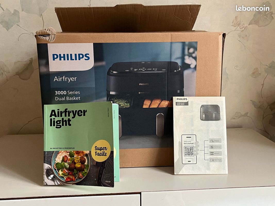 Airfryer Philips Serie 3000 Dual Basket (image 6)
