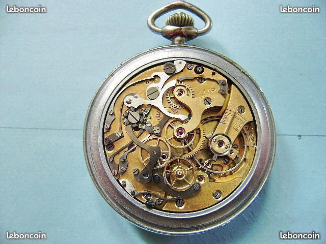 Chronomètre Ancien Incabloc MFC – Neuf De Stock Horloger – Fonctionne