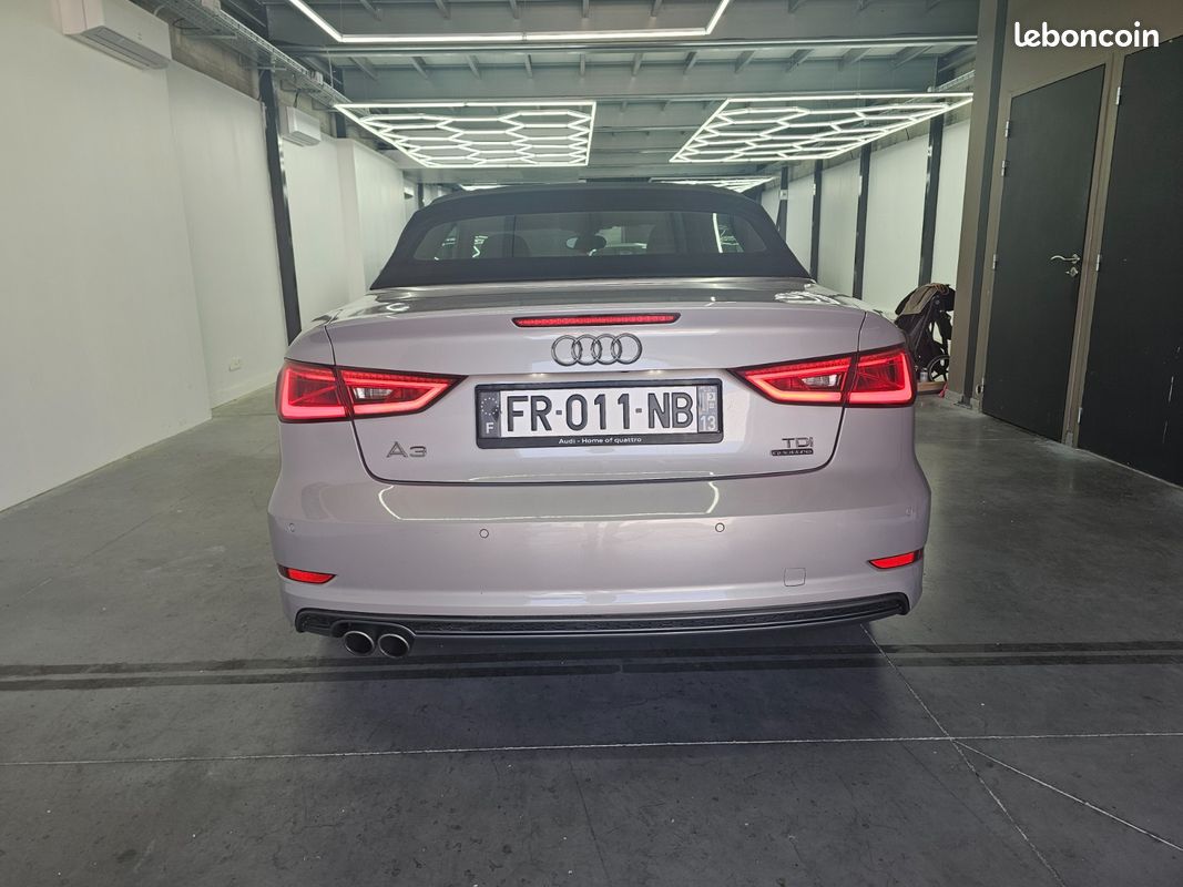 Audi A3 CABRIOLET Sportback S line 184ch quattro S-tronic / régulateur de vitesse auto adaptatif / siege chauffant /drive slect / climatisation bi-zone / feux automatique (image 9)