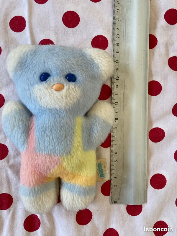 Peluche Ours Vintage – Ancien Nounours Collection Enfant 3-4 Ans