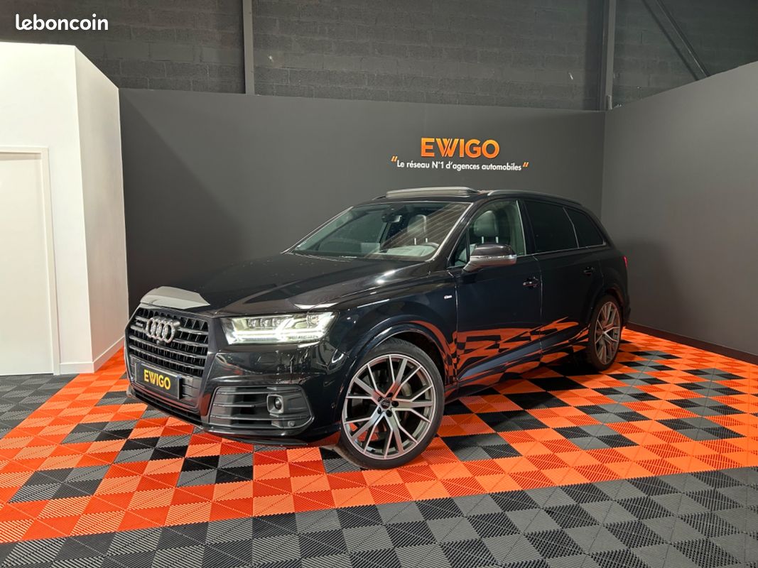 AUDI Q7 3.0 50 TDI 286 CH S-LINE QUATTRO TIPTRONIC / SUIVI CONSTRUCTEUR / CAMÉRA 360 / TOIT OUVRANT / BOSe (image 1)