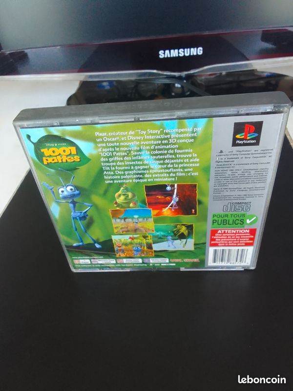 Jeu 1001 Pattes (Platinum) – PlayStation 1 – Complet FR – État Correct – Jeu PS1 Rétro