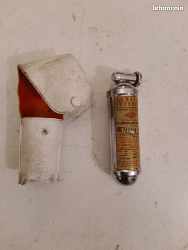 Extincteur Vintage MINIMAX Années 1940-50 - Pour Pièces Ou Déco Art Déco Loft Garage