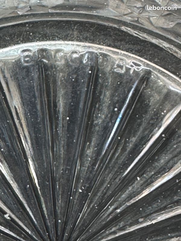 Seau à Glace Baccarat France Cristal - Édition Spéciale Gravé
