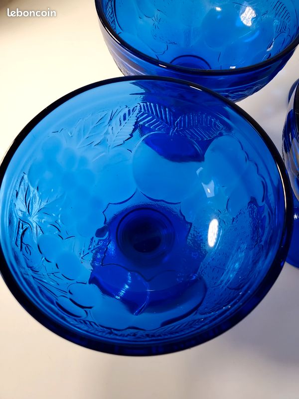 Lot De 4 Coupes à Glace Vintage IJBOERKE - Design Bistrot Des Années 70/80 - Comme Neuves