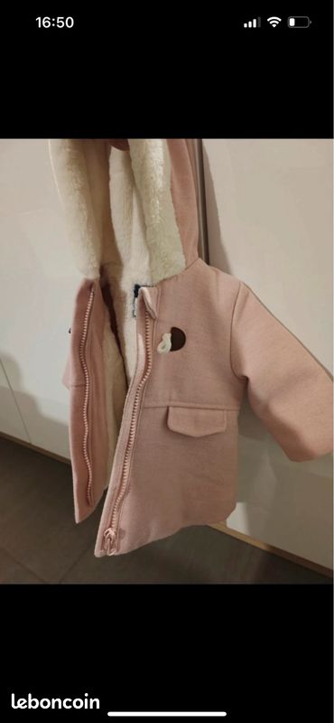 Manteau bébé fille 6 mois (image 4)