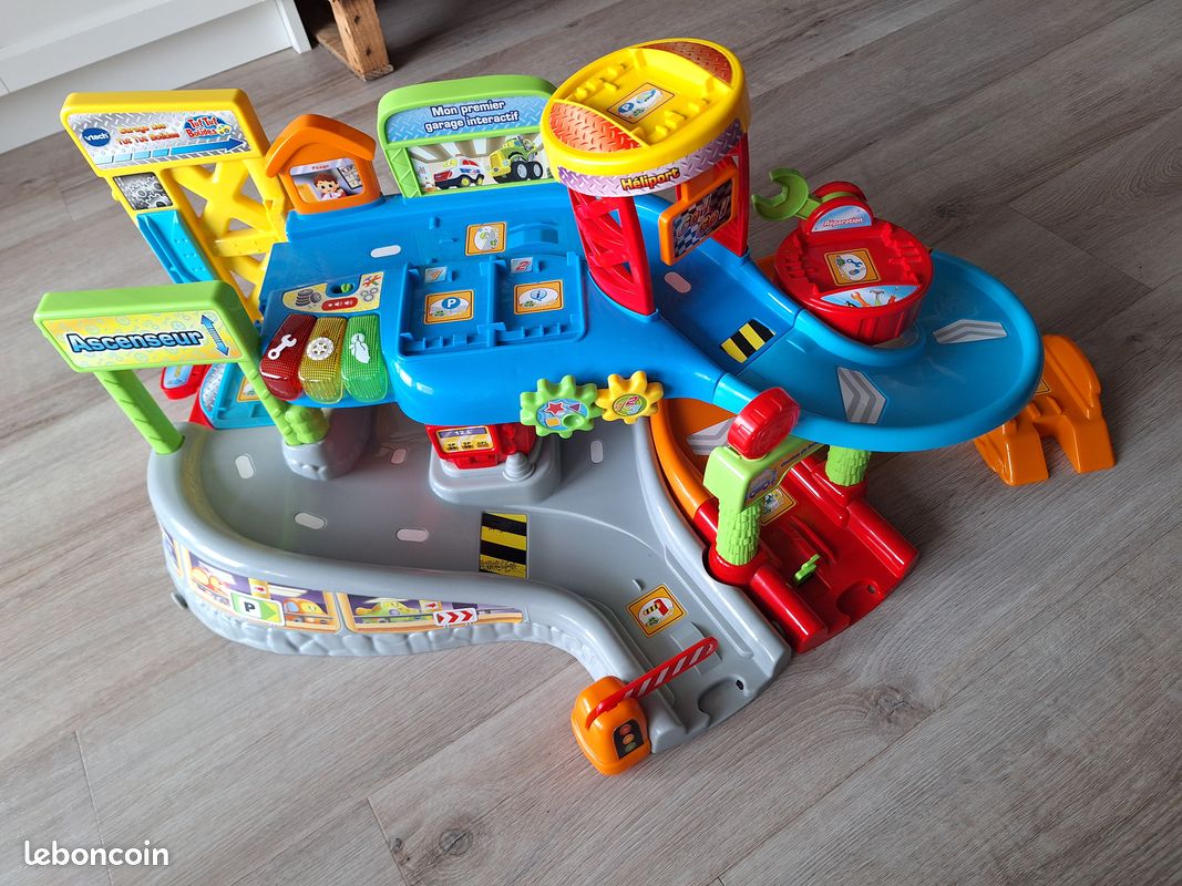 Garage interactif Tut Tut Bolides VTECH - Ethan le pro de la dépanne - Mixte - De 1 à 5 ans - Jeux - Jouets