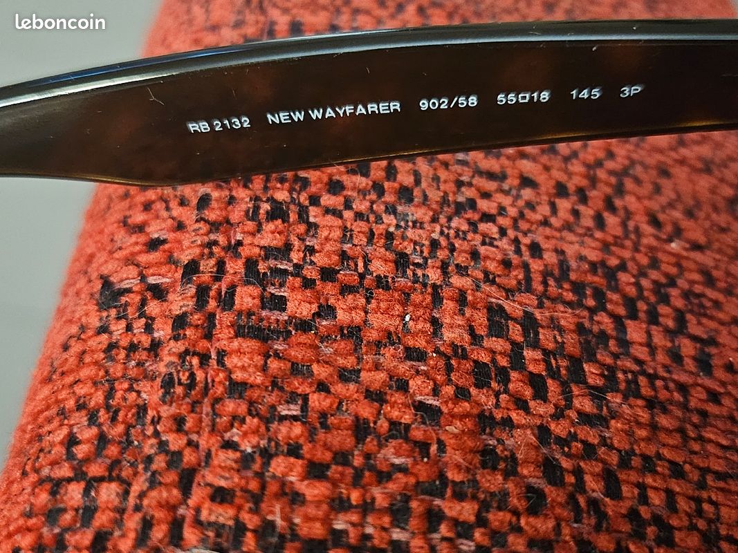 Lunettes de soleil Ray Ban RB neuf wayfarer classique verre polarisé (image 1)