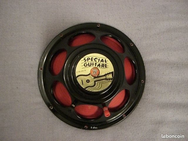 Baffle guitare HP Audax F30PA12 rouge 60W (image 3)