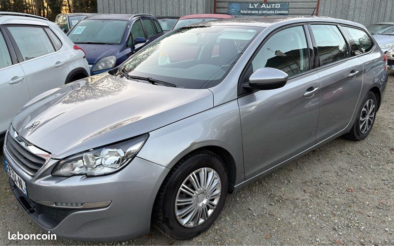 PEUGEOT 308 II SW 1.6 Blue-HDI FAP 100 cv Distribution/Pneus/FAP et Révision Neuve « GARANTIE + 12 MOIS » (image 1)