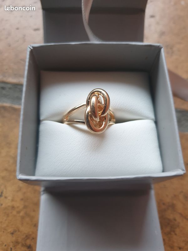 Bague plaquée or (image 1)