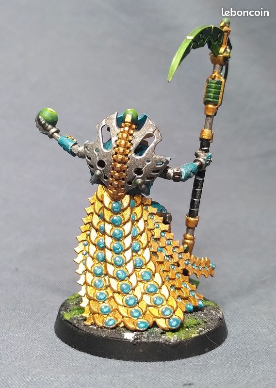 Overlord necron propainted Nihilak (image 4)