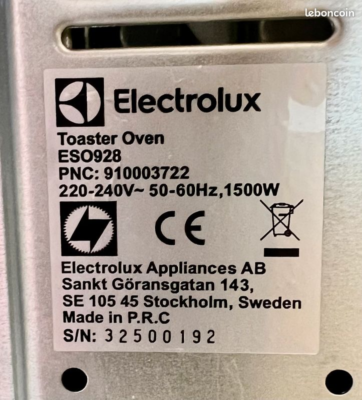 Mini four Electrolux (image 3)