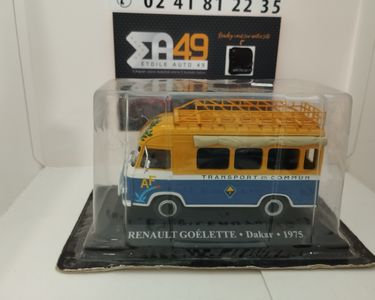 Miniature Norev 1/43 – Renault 18 Dakar 1983 (rouge/jaune/noir), Neuve