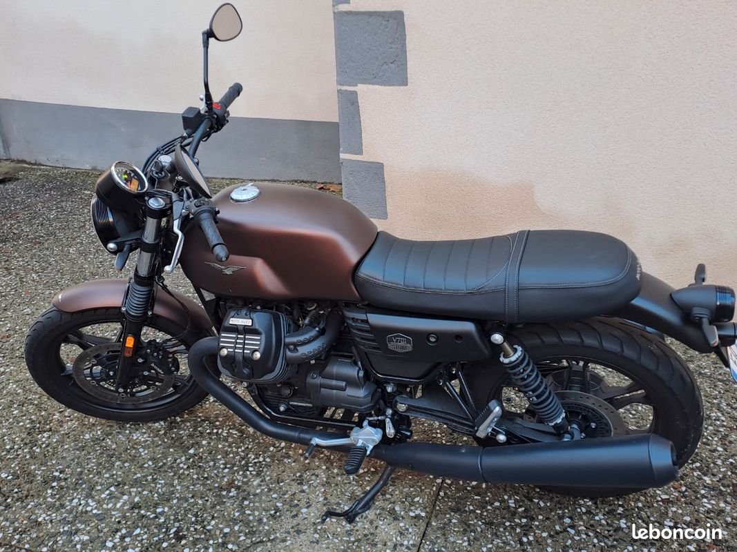 V7 Iii Scrambler Guzzi Usata Moto Guzzi V7 III Stone Motos