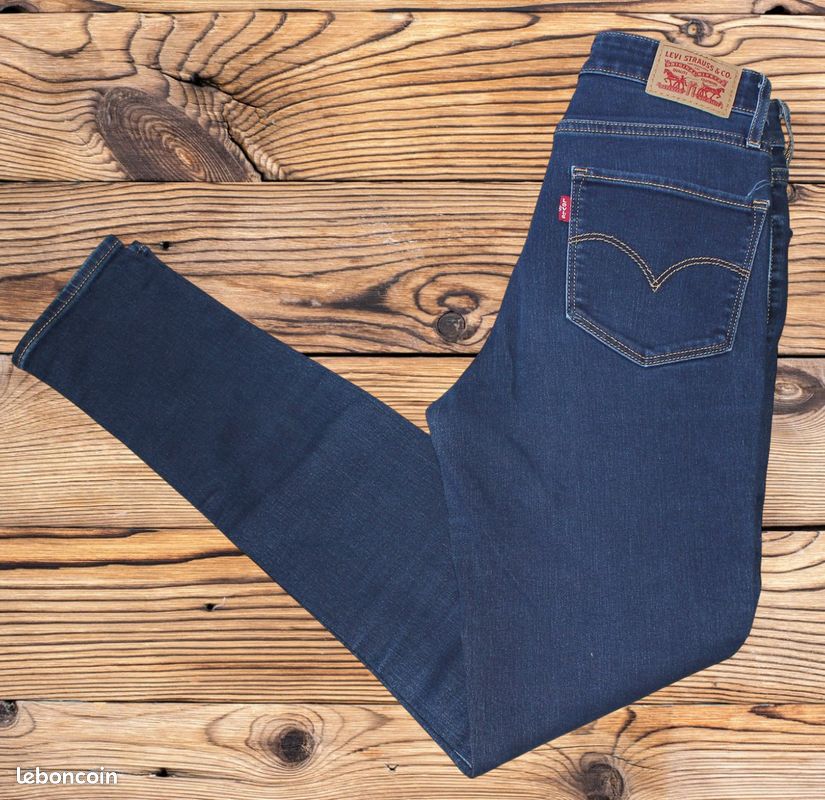 Levis 721 Jeans Femme W 26 L 30 Taille Fr 34 High rise Skinny
