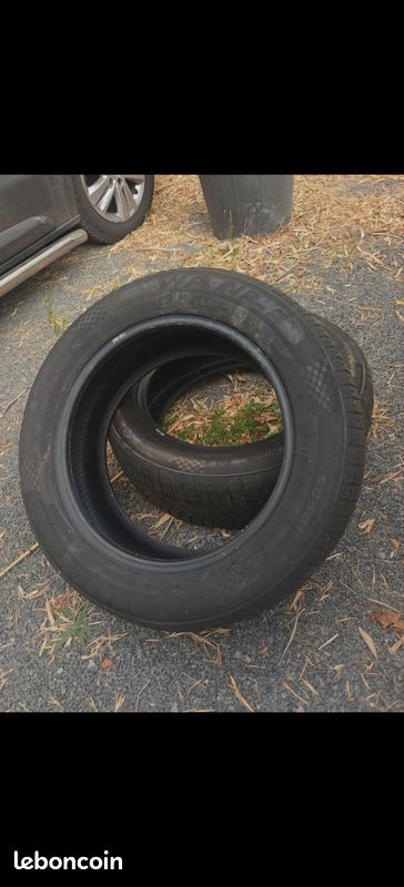 2 pneus 215/60 R17 100V XL Wanli SC501 4 saisons (M+S + 3PMSF) Bon état (image 1)