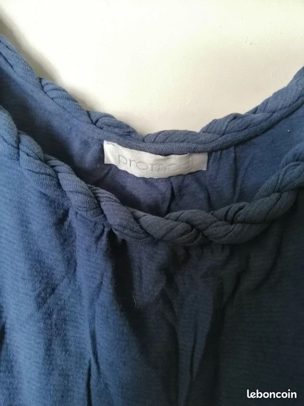Tunique bleue Promod T2 (M) (image 2)