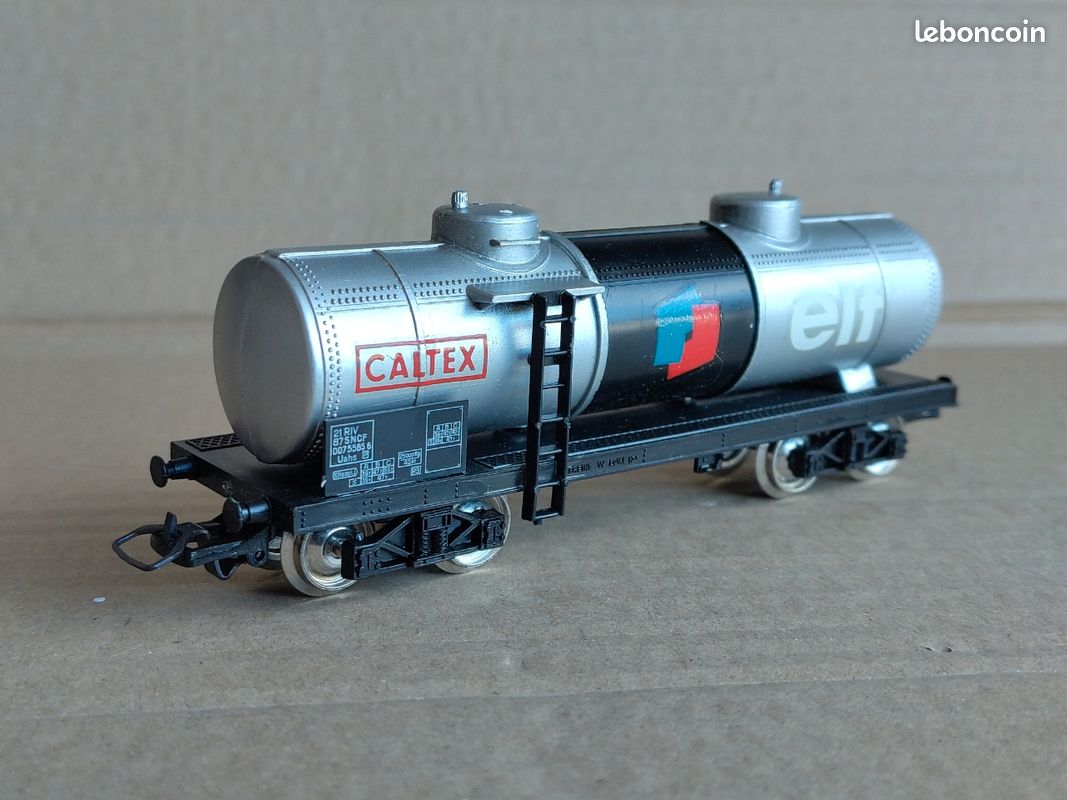 Prefo Ho Citerne DESMARAIS Avec Vigie + Sachsenmodelle Ho Citerne CALTEX – HO (1/87)