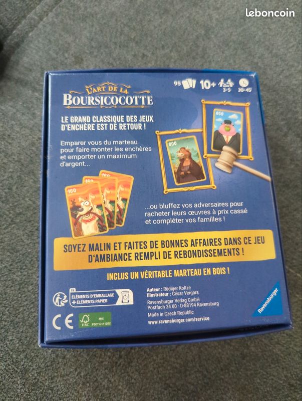 Jeu de société l'art de la boursicocotte (image 2)