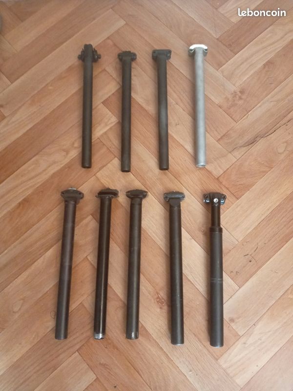 Tiges de selle en aluminium et acier (image 1)