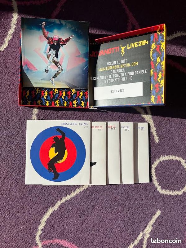 CD Groupes Italiens : Jovanotti, Alessandra Amoroso, MinaCelentano, Maneskin, Irama, Deddy, Alvaro Soler, Moda, Ron, Lorenzo (image 2)