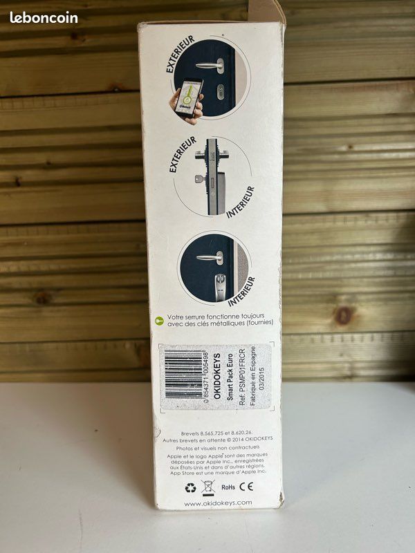 Psmp01frcr okidokeys smart lock serrure connecté (image 5)