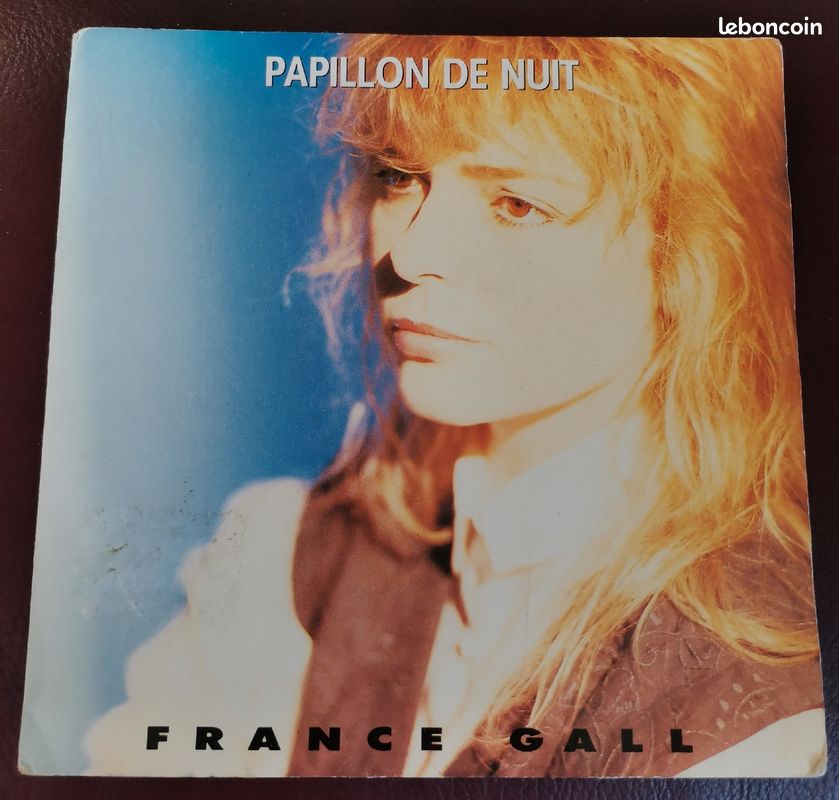 Vinyle 45 T France Gall Papillon de nuit (image 1)