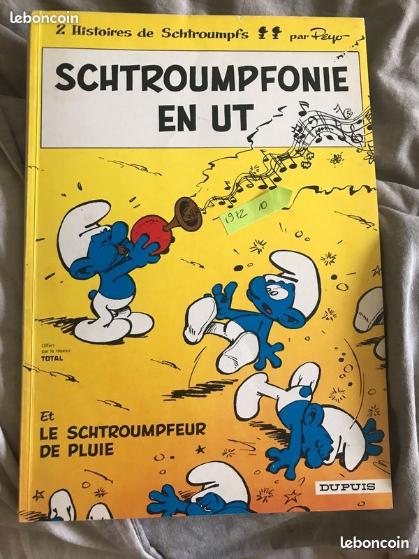 Lot de 3 albums BD Les Schtroumpfs – Peyo – Éditions Dupuis (image 2)