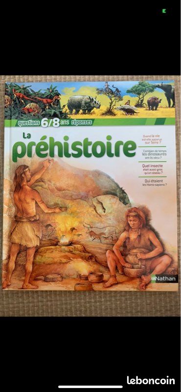 Livre LA PRÉHISTOIRE (image 1)