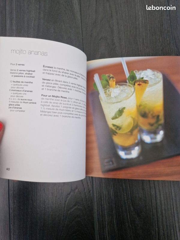 Livre recettes Cocktails Marabout (image 2)