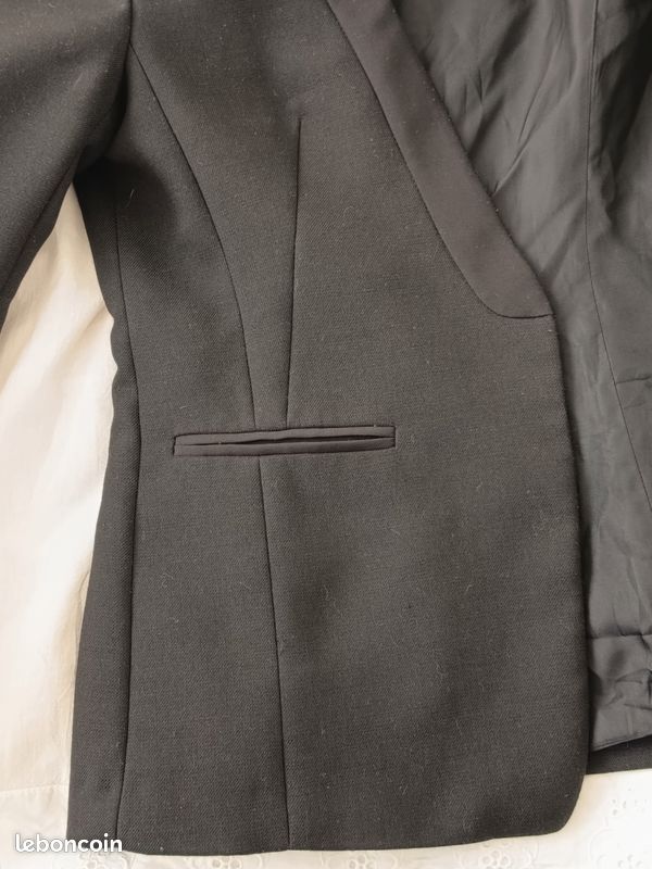 Veste Zara noire (image 10)