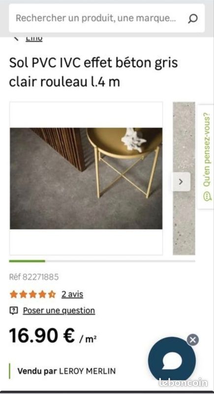 Urgent Vend un rouleau de Lino (image 3)