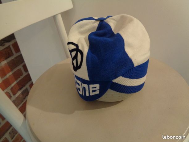 Casquette hiver Bonnet cycliste Cycles GITANE vintage années 70 cap