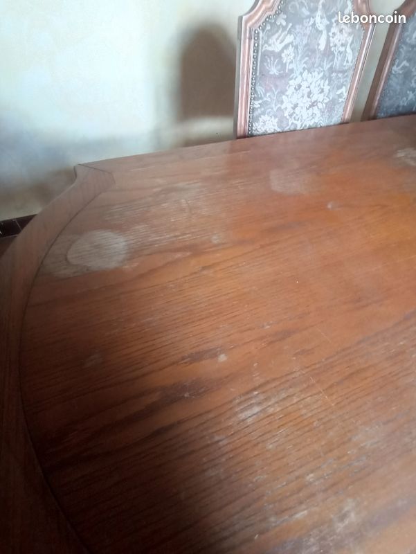 Salle a manger en chêne buffet table chaises (image 3)