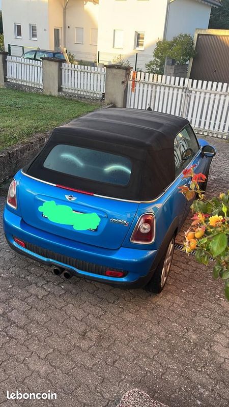 Mini cooper S Cabrio R57 année 2010 - Voitures