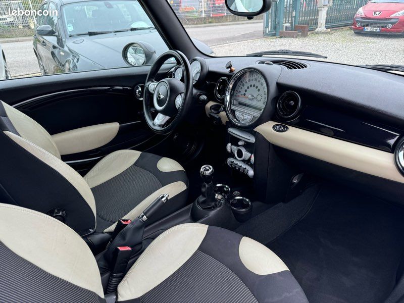 Mini Cooper cabriolet 1.6i 16V 120CV 90000KM /GARANTIE 12 MOIS (image 4)